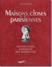 Maisons closes parisiennes ??" Architectures immorales des années 1930