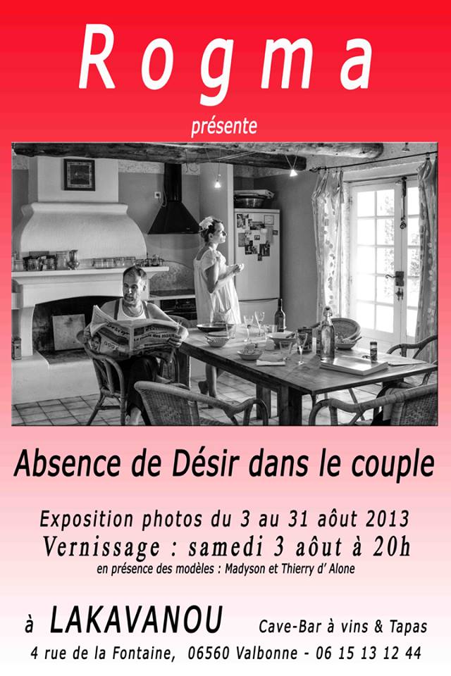 Exposition photo "absence de désir" dans les Alpes-Maritimes