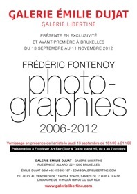 Exposition photographique de Frédéric Fontenoy à Bruxelles