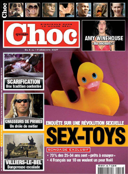 La revue Choc parle des sex-toys