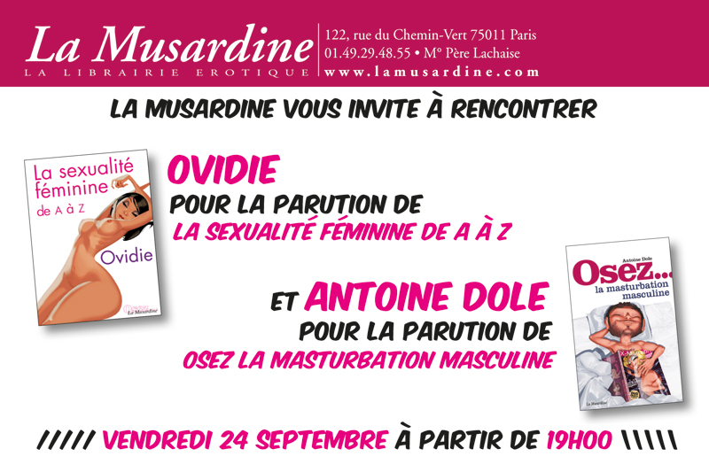 Rencontres à la Musardine ce vendredi