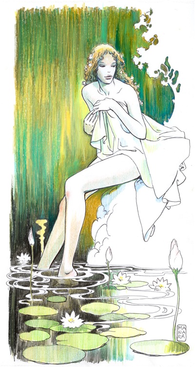 Rétrospective Milo Manara à la galerie Daniel Maghen (Paris)