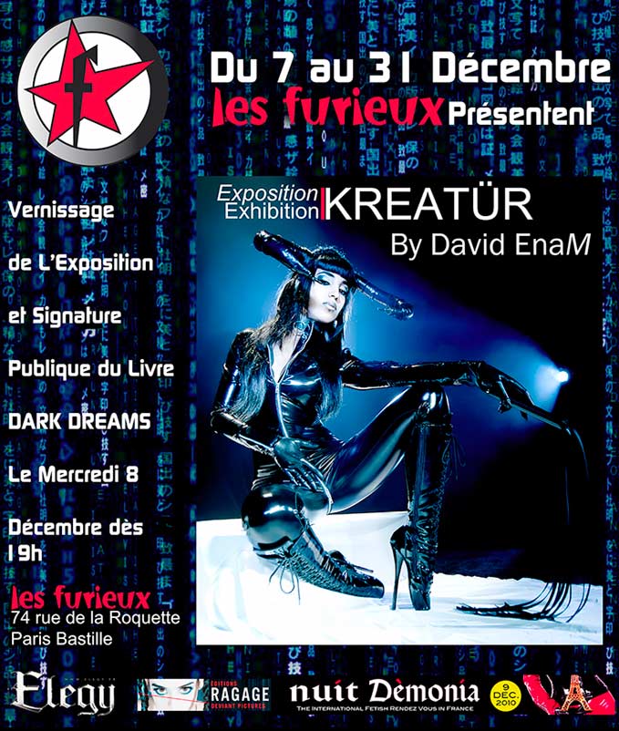 Kreat? 1/4 r, exposition de David EnaM