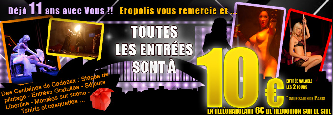 Salons de l'érotisme Eropolis