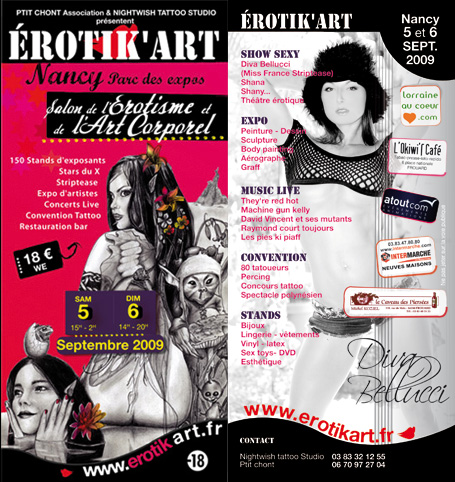 Erotik'art : il fera chaud cette rentrée à Nancy