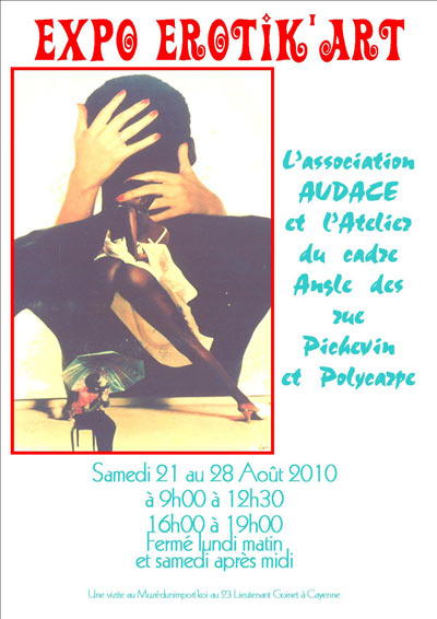 Exposition d'art érotique en Guyane
