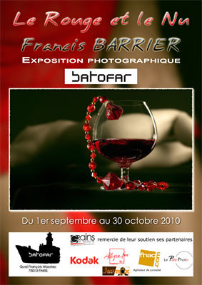 Le rouge et le nu, exposition photographique