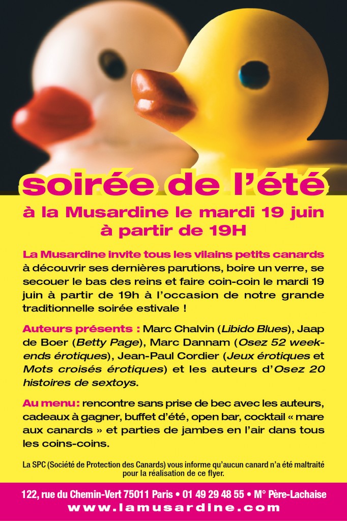 Soirée à la Musardine le 19 juin