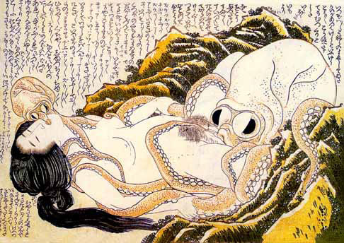 A propos des tentacules chez les dessinateurs japonais