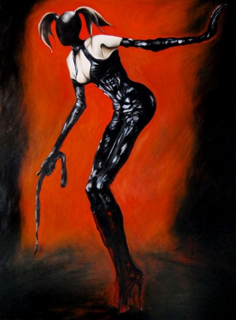 Exposition : peintures de Philfri lors de la Nuit Dèmonia