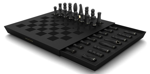 Des sextoys pour un jeu d'échec