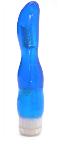Test du sextoy Silicone Shower bleu sur RMC