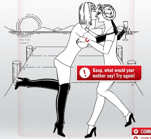 Créer son french kiss sur "patent your kiss"