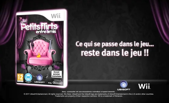 Petits flirts entre amis, pour Wii et PS3