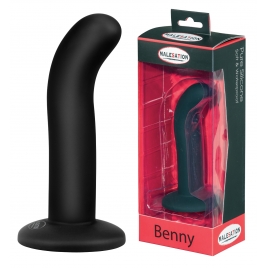 Dildo Benny ventouse / harnais 13X2,7cm