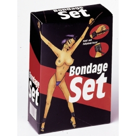 Set bondage poignets chevilles