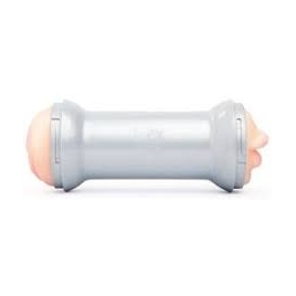 Double Masturbateur PUMPED STEEL (vaginal/oral)