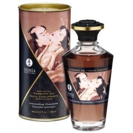Huile de massage Baisers Intimes Chocolat Aphrodisiaque
