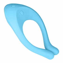 Satisfyer stimulateur Partner Multifun 2 bleu - Sextoy multifonction seul ou en couple