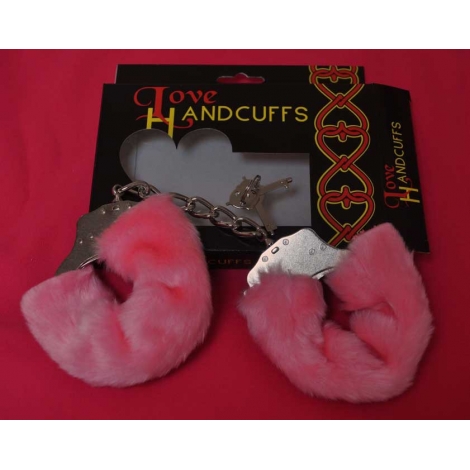 Menottes Love rose