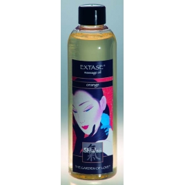 Huile de massage Extase orange notée 10/10 à la radio