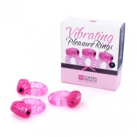 Pack 3 anneaux vibrants