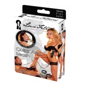 Collier et laisse chaîne Lux Fetish